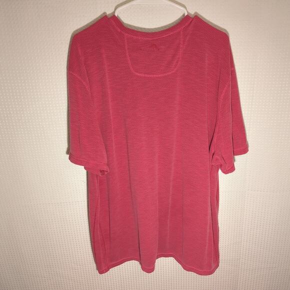 Tommy Bahama XXL Red IslandZone Reversible T-Shirt Modal Coolmax Short Sleeve - Picture 7 of 7